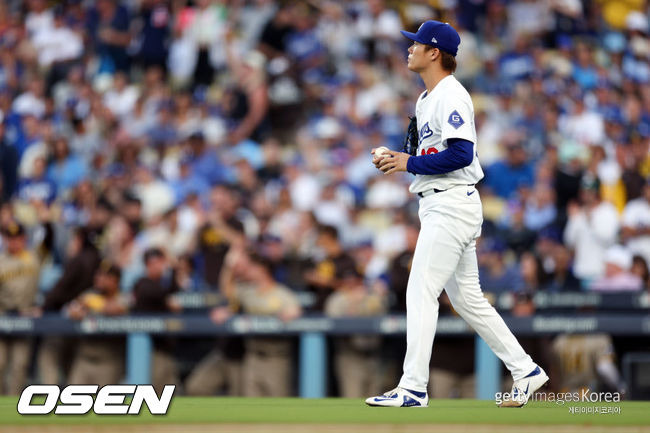 [사진] LA 다저스 야마모토 요시노부. ⓒGettyimages(무단전재 및 재배포 금지)