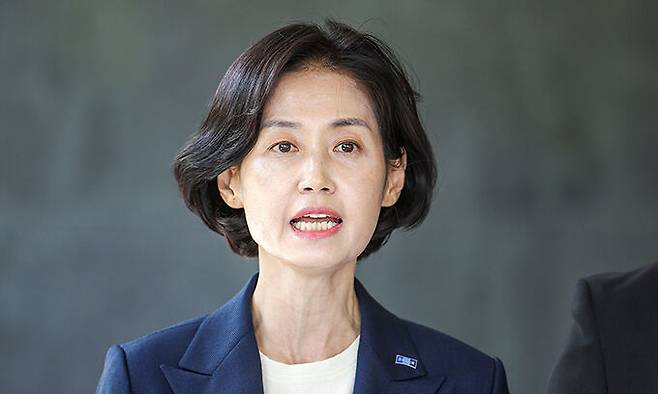 조국혁신당 박은정 의원. 뉴시스