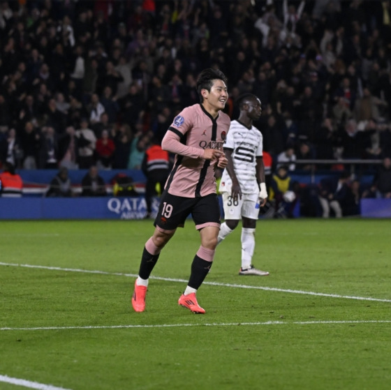 이강인. /사진=파리 생제르망(PSG) 공식 사회관계망서비스(SNS)