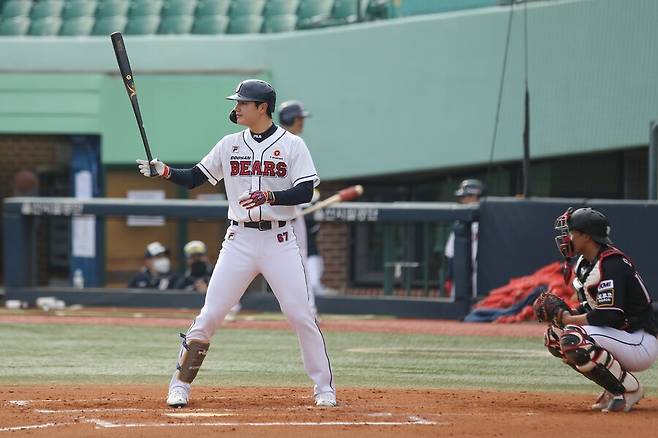 ▲ 두산 베어스 김동준 ⓒ 두산 베어스