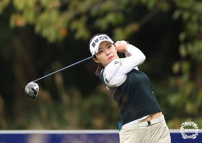 2주 연속 우승 도전 김수지 KLPGA 제공