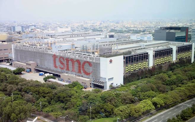 대만 타이중에 있는 TSMC 팹(반도체 생산공장)./TSMC