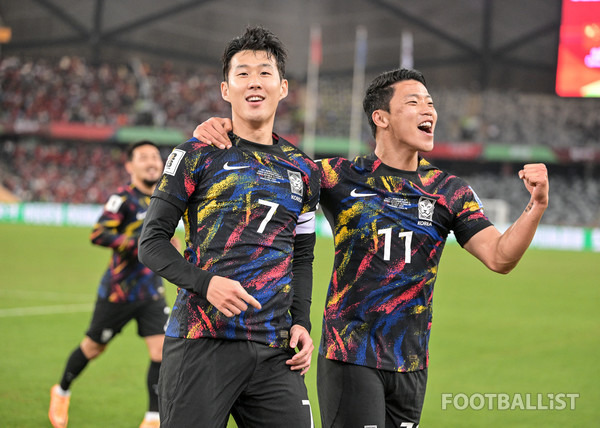 손흥민(왼쪽), 황희찬(이상 대한민국 남자 축구대표팀.). 서형권 기자