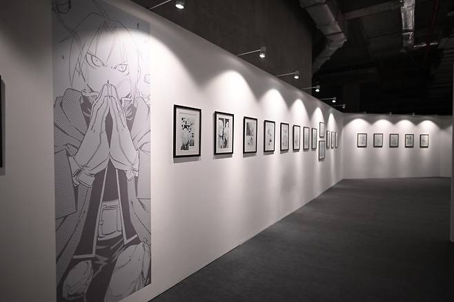 강철의 연금술사전 말레이시아 전시 모습