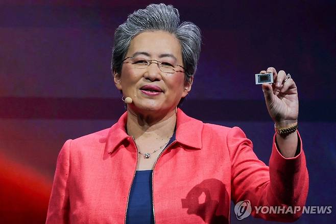 AMD 최고경영자 리사 수 [로이터 연합뉴스 자료사진. 재판매 및 DB 금지]