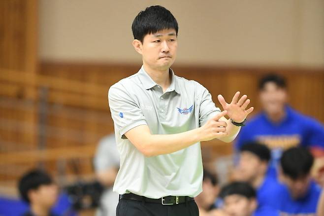 가스공사 강 혁 감독. 사진=KBL