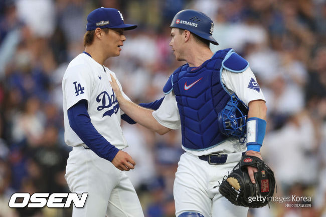 [사진] 다저스 야마모토 요시노부. ⓒGettyimages(무단전재 및 재배포 금지)