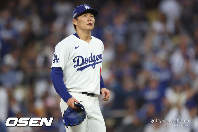 [사진] 다저스 야마모토 요시노부. ⓒGettyimages(무단전재 및 재배포 금지)