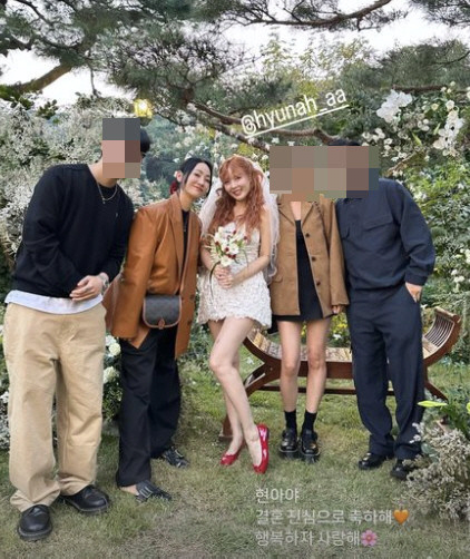 image.png 예은, 포미닛 없는 현아 결혼식 원걸 의리로 채웠다