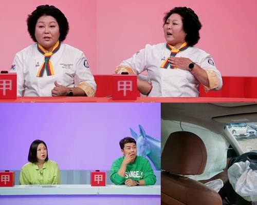 ‘사장님 귀는 당나귀 귀’ 탈북민 보스 이순실이 심각했던 교통사고에 대해 고백한다. 사진=KBS