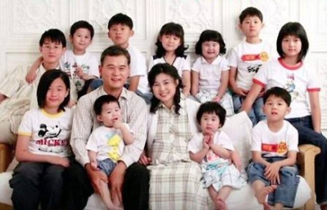배우 남보라 가족 사진. KBS 방송화면 갈무리