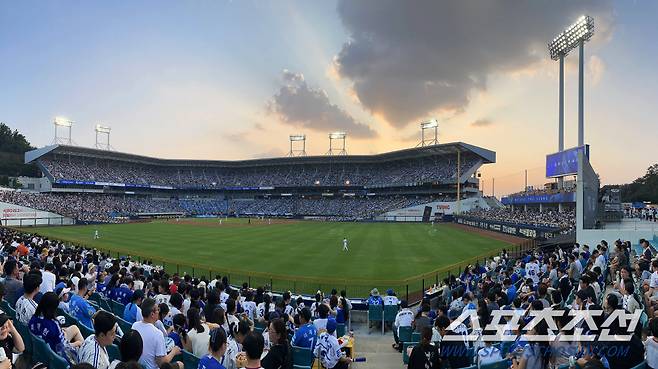 24일 대구 삼성라이온즈파크에서 열린 삼성과 롯데의 경기. 무더운 날씨에도 만원관중 찾은 라팍. 대구=송정헌 기자songs@sportschosun.com/2024.08.24/