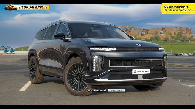 아이오닉 9 예상도&nbsp;(출처 : 뉴욕맘모스)