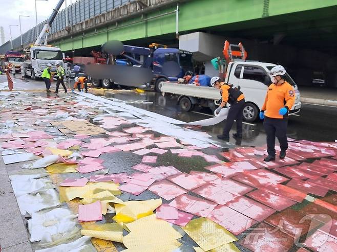 사고 현장 모습.(경기도소방재난본부 제공)