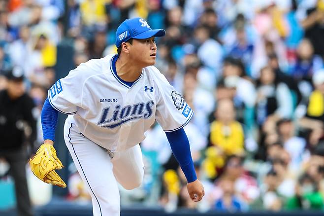 좌완 이승현. 삼성 제공