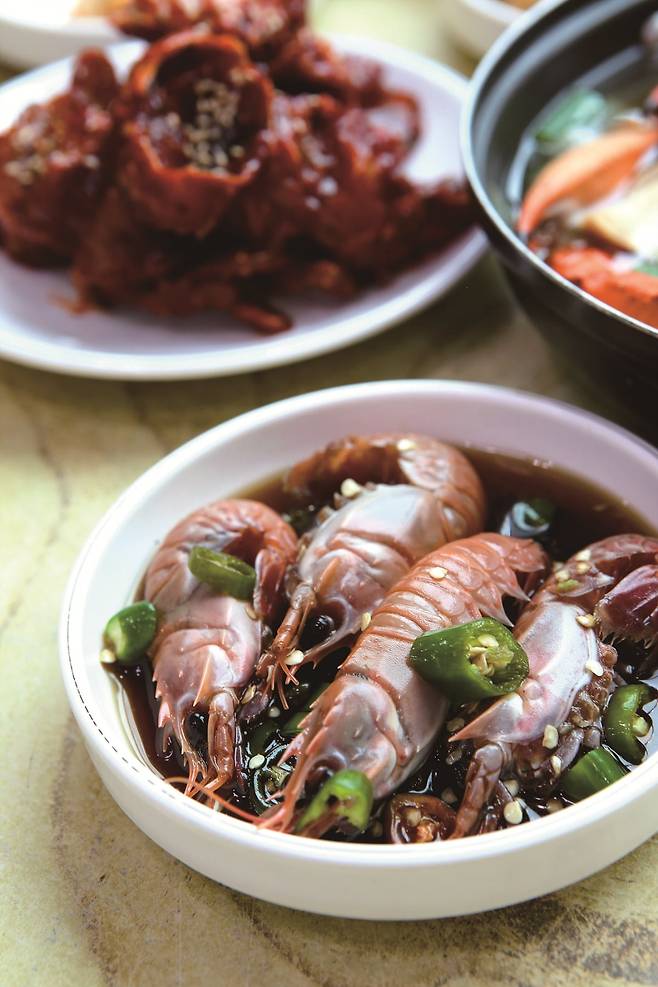 쫄깃한 딱새우장(쏙새우장). 사진=손준석