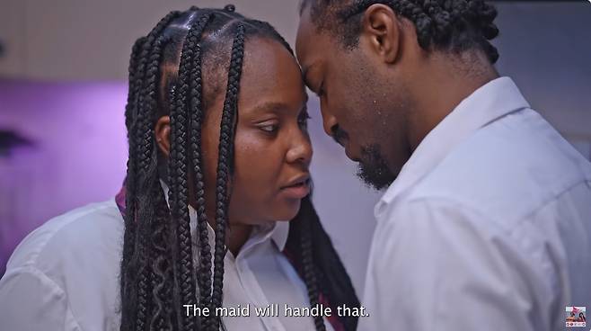 지난 6일 유튜브에서 공개된 나이지리아판 K-드라마 '마이 선샤인'의 인기가 뜨겁다. [유튜브 캡처]