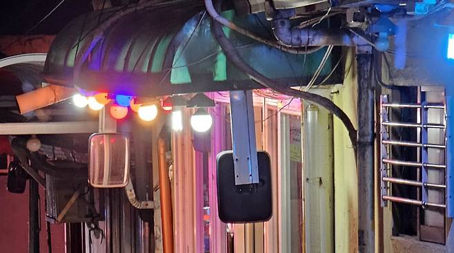 홍등가 [촬영 이재현]