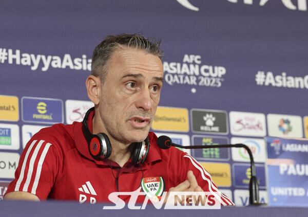 파울루 벤투 아랍에미리트(UAE) 감독. 사진┃뉴시스