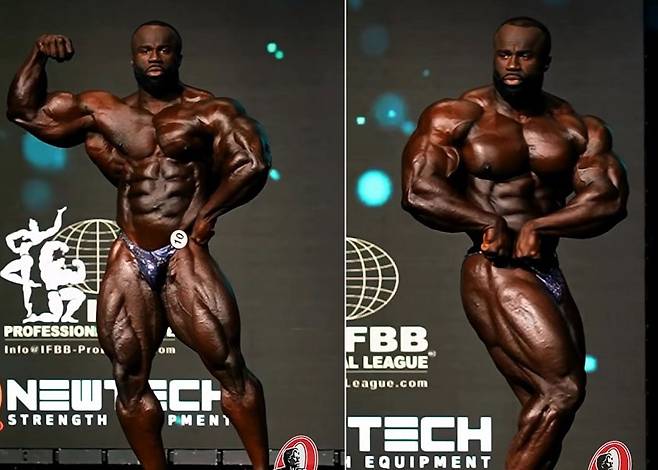 삼손 다우다(32)​가 ​지난 13일 미국 리조트 라스베가스에서 열린 '2024 미스터 올림피아'에서 1위를 차지했다./사진=삼손 다우다 인스타그램 캡처