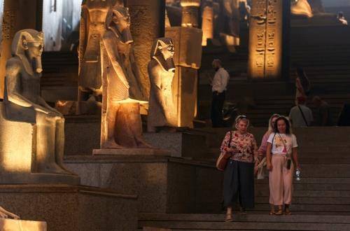 일부 시범 개관한 이집트 대박물관 [로이터=연합뉴스]