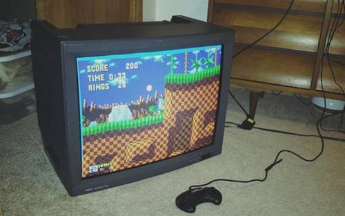 NEC XM29의 모습. 29인치로 옛날 오락실 화면 크기 그대로다