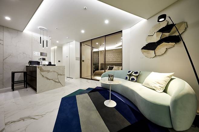 서울 중구 세운 푸르지오 G-팰리스 내부 모습. 디블록그룹 제공