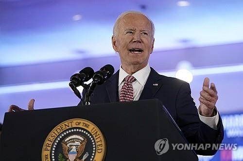 조 바이든 미국 대통령 [AP 연합뉴스 자료사진.재판매 및 DB금지]