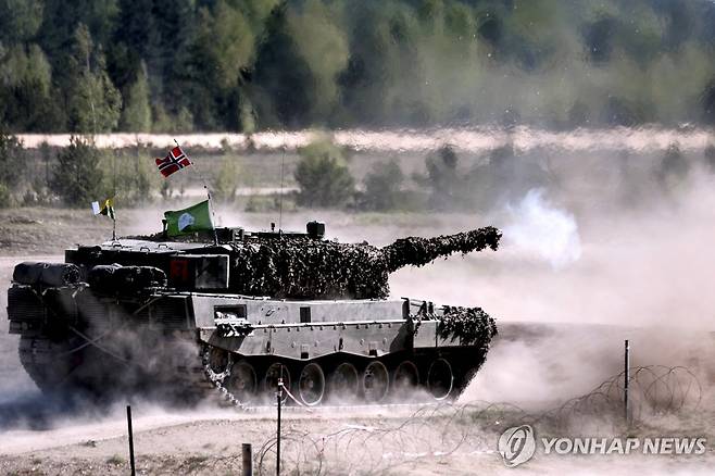 나토 합동 훈련 [EPA 연합뉴스 자료사진 재판매 및 DB 금지]