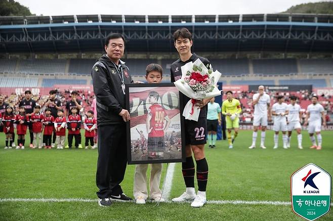 ▲ 부천FC 1995가 주장 한지호와 1년 재계약을 맺고 동행을 이어간다. ⓒ한국프로축구연맹