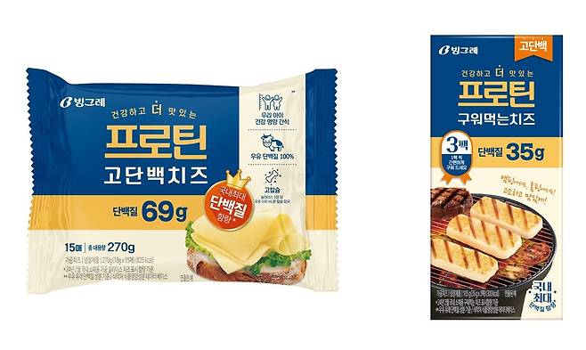 빙그레 프로틴 치즈 [빙그레 제공]