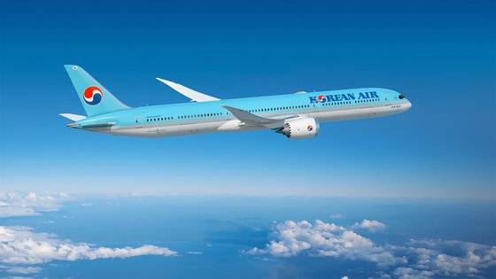 대한항공이 도입 예정인 보잉 787-10은 꿈의 항공기 ‘드림라이너(Dreamliner)’라는 애칭을 가진 787 시리즈 중 가장 큰 모델이다. 사진 대한항공