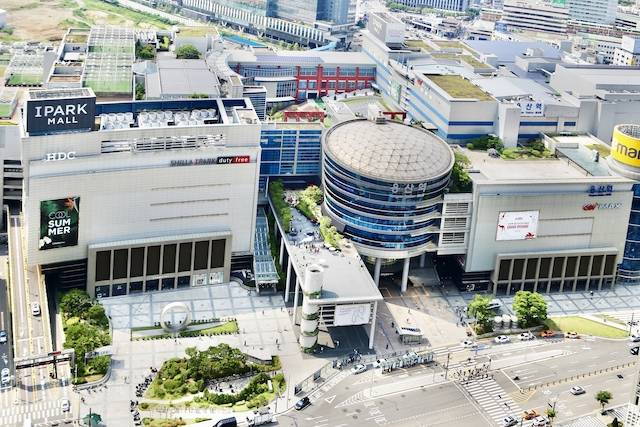 신라아이파크몰이 위치한 아이파크몰. / 사진=HDC아이파크몰