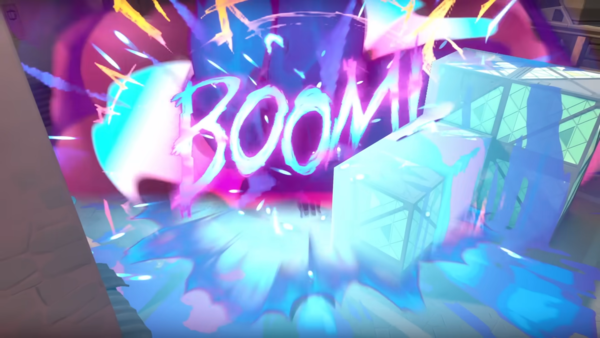 - 징크스의 '초강력 초토화 로켓' 모션과 비슷하다 (출처 : 발로란트 공식 유튜브)