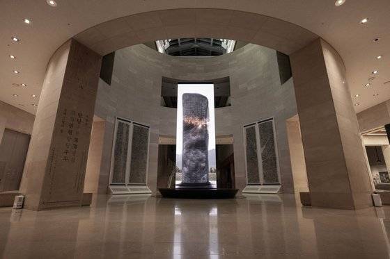 국립중앙박물관 역사의 길 〈디지털광개토대왕릉비〉 (사진 제공 = 문화유산기술연구소(TRIC))