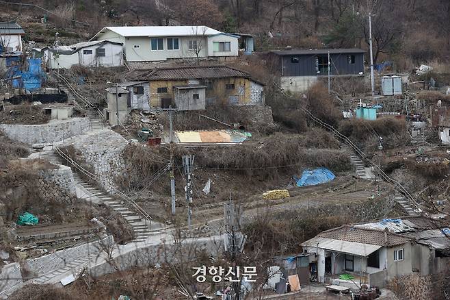 홍제동 개미마을. 경향신문 자료사진