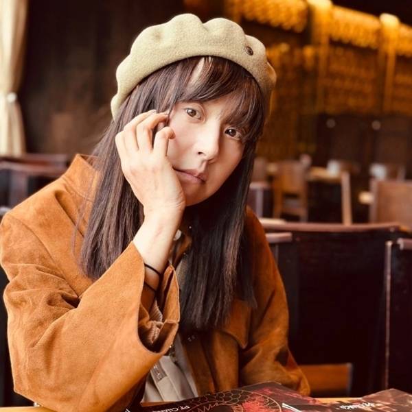 서정희의 가을 베레모 스타일이 프렌치 감성을 완벽하게 소화했다. 사진 = SNS