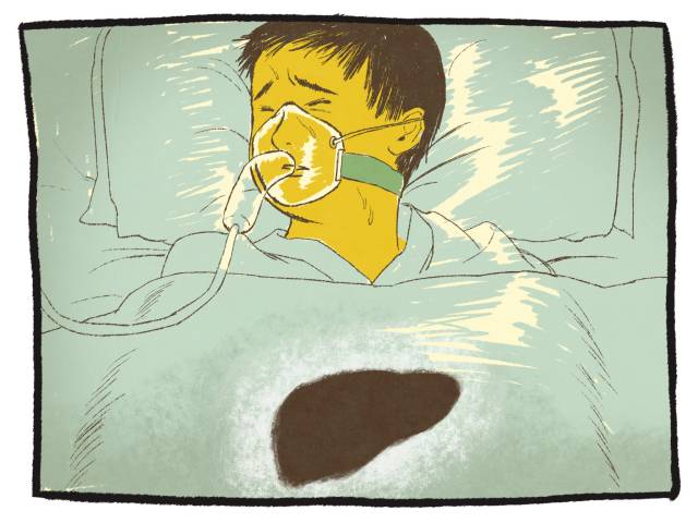 ▲ 2021년 12월 24일 하루 동안 선우 씨가 방문한 병원은 7군데였다. 일러스트 신지현 ⓒ셜록