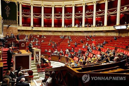 프랑스 하원 모습 [AFP 연합뉴스 자료사진. 재판매 및 DB 금지]