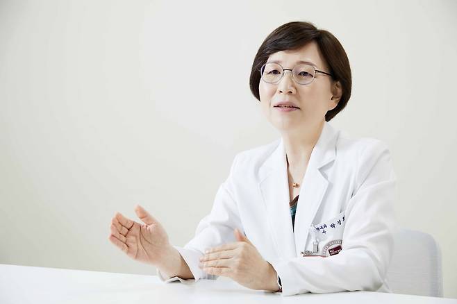 고대안암병원 종양내과 박경화 교수/사진=신지호 사진기자