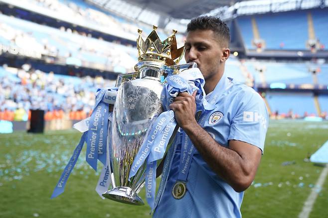 맨시티 미드필더 로드리. 사진=AP 연합뉴스