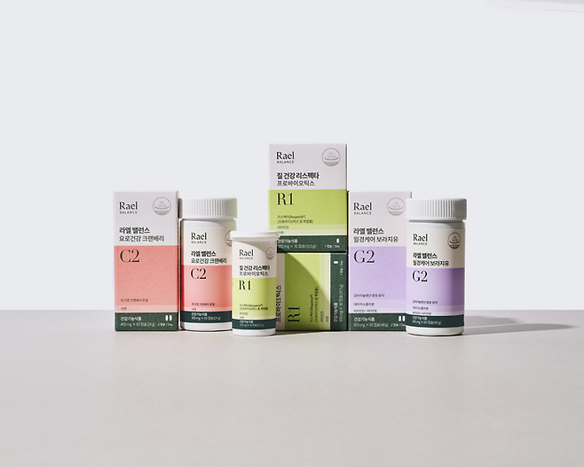 라엘밸런스 건강기능식품. [사진=라엘]