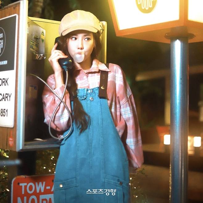 클레오 멤버 채은정. 온앤온아이피스튜디오 제공