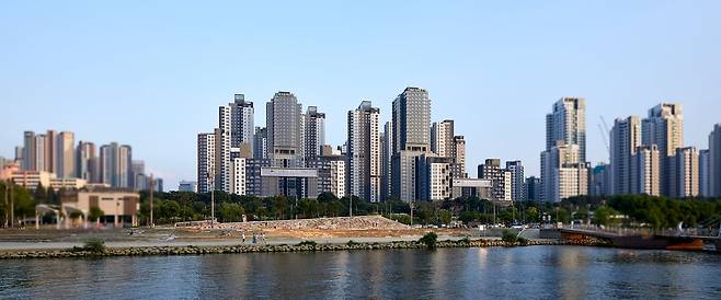 서초구 반포동 소재 래미안 원베일리 전경. 사진=삼성물산