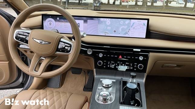 G80 전동화 1열./사진=정민주기자