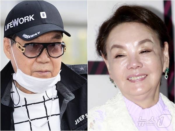 가수 조영남(왼쪽), 배우 김수미 / 뉴스1DB