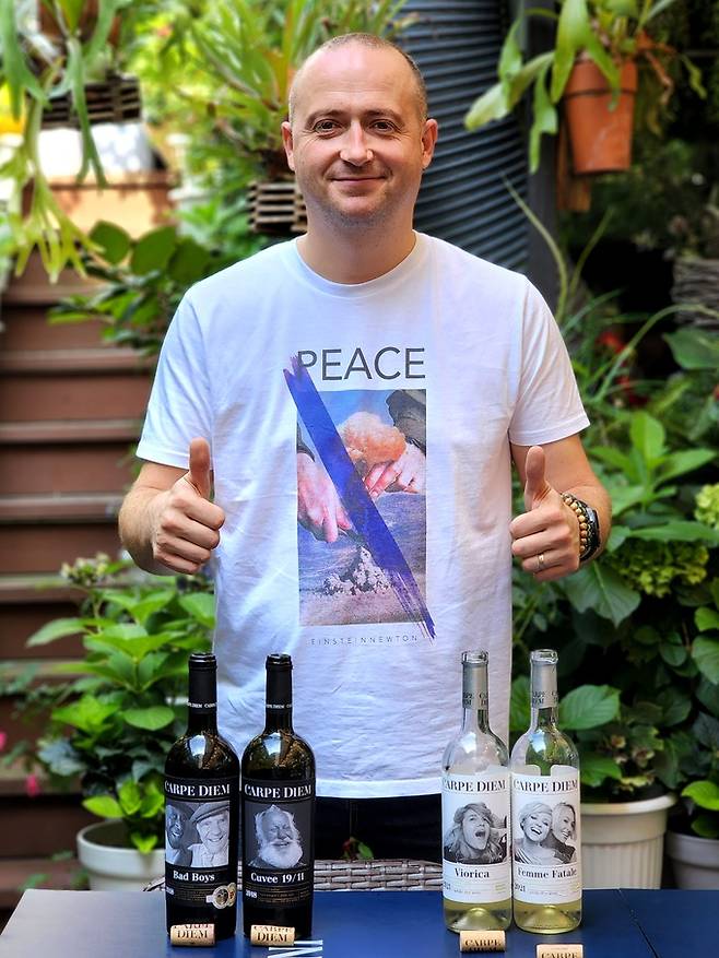 카르페 디엠 오너 와인메이커 이온 루카.&nbsp; 최현태 기자