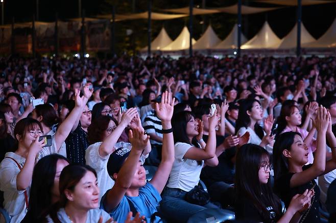 대전국제와인엑스포 공연.&nbsp; 대전관광공사 제공