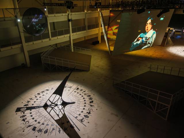 광주 동구 ACC 복합미술 1관에서 진행 중인 김아영 개인전 ‘딜리버리 댄서의 선:인버스’ 전시 전경. 사진 제공=김아영 작가