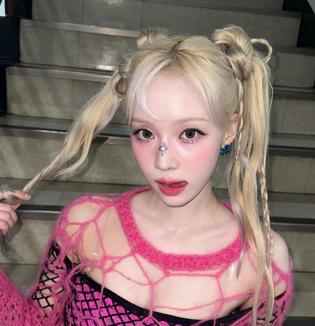 에스파 윈터. [이미지출처=사회관계망서비스(SNS) 갈무리]